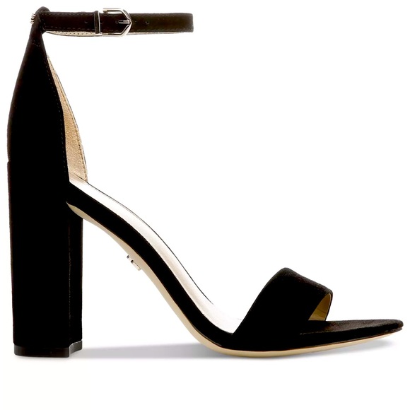 SAM EDELMAN BLACK YARO SUEDE SANDALS 👡 - Picture 10 of 15